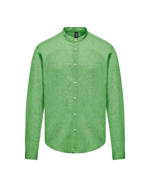 Bomboogie Green Casual Shirts for men