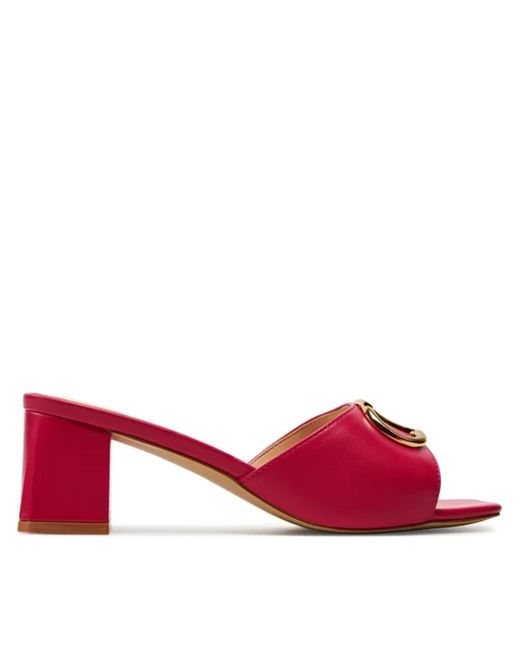 Shoes > heels > heeled mules Twin Set en coloris Red