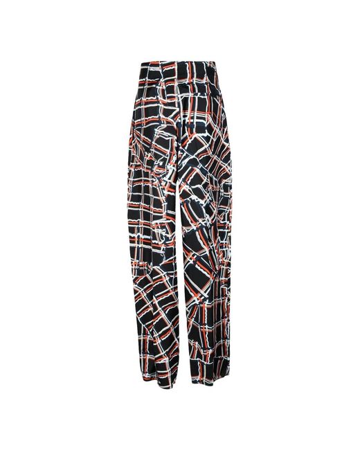 Bottega Veneta Black Straight Trousers