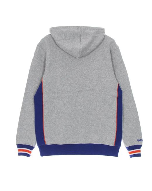 Mitchell & Ness Gray Hoodies for men