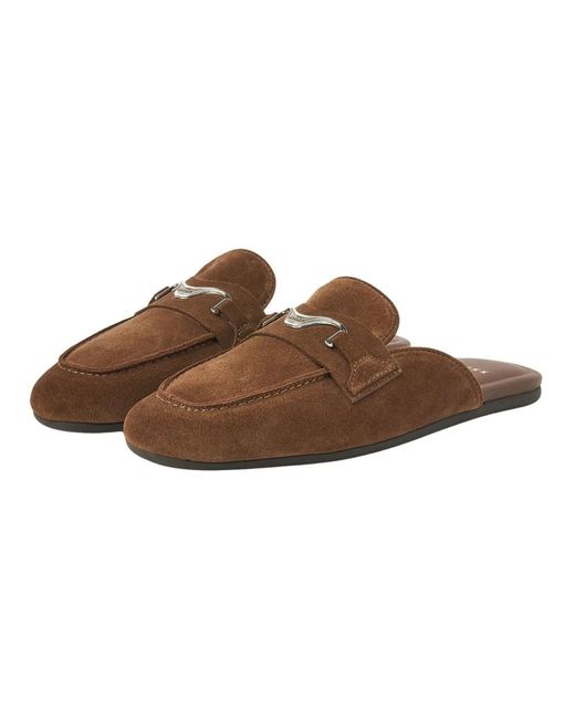 Nubikk Brown Mules