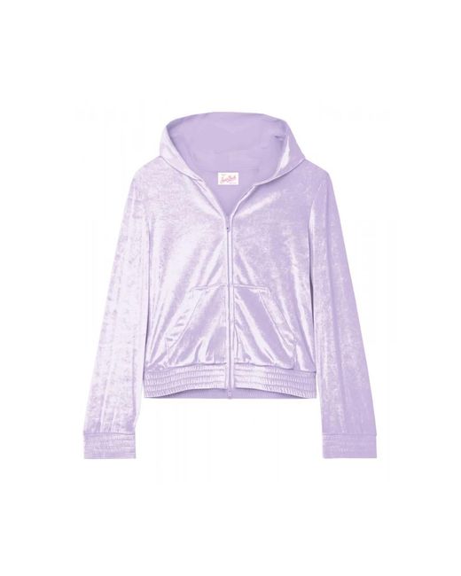 Sweatshirts & hoodies > zip-throughs Mc2 Saint Barth en coloris Purple