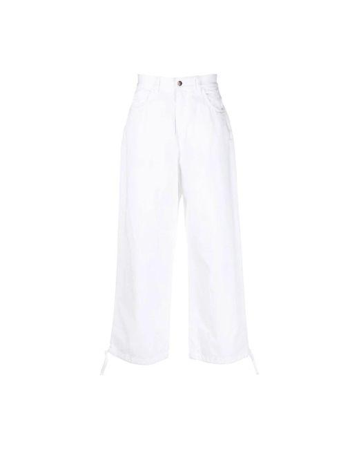 Societe Anonyme Loose-fit jeans in White für Herren