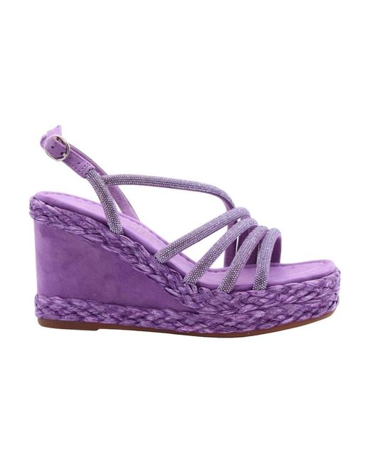 Tirol sandal Alma En Pena. de color Purple