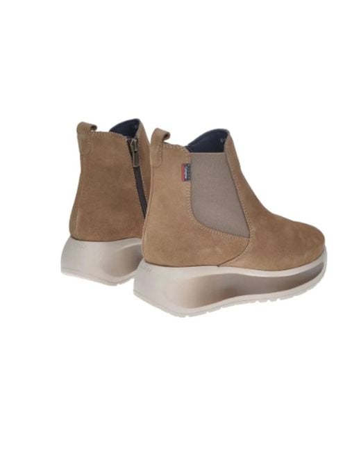 Callaghan Brown Chelsea Boots