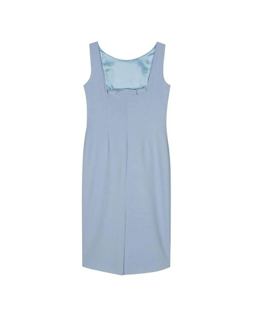 Fely Campo Blue Short Dresses