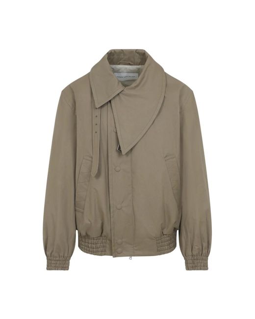 Dries Van Noten Jassen ,Katoen Jassen Kleding Ss 26 in het Green voor heren