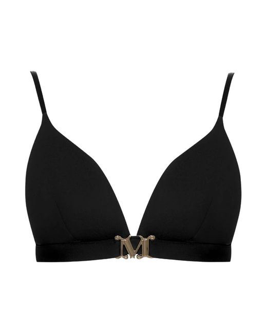 Max Mara Badmode ,Zwart ,Astra Bikini Top in het Black
