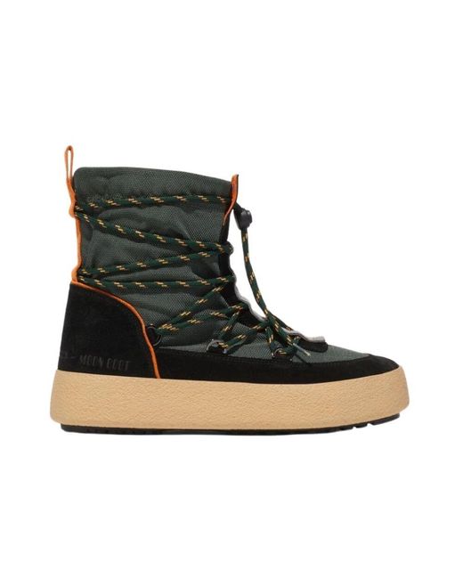 Moon Boot Black Winter Boots for men