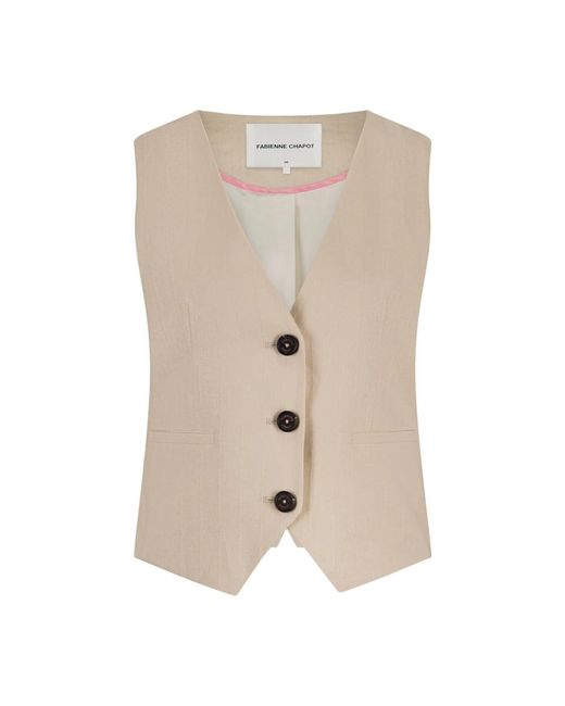 FABIENNE CHAPOT Natural Gigi Gilet