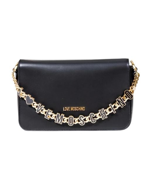 Love Moschino Cross Body Bags in het Black