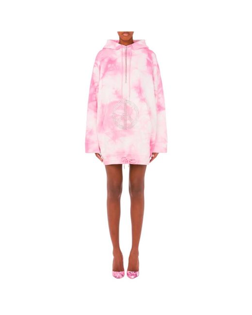 Moschino Pink Hoodies