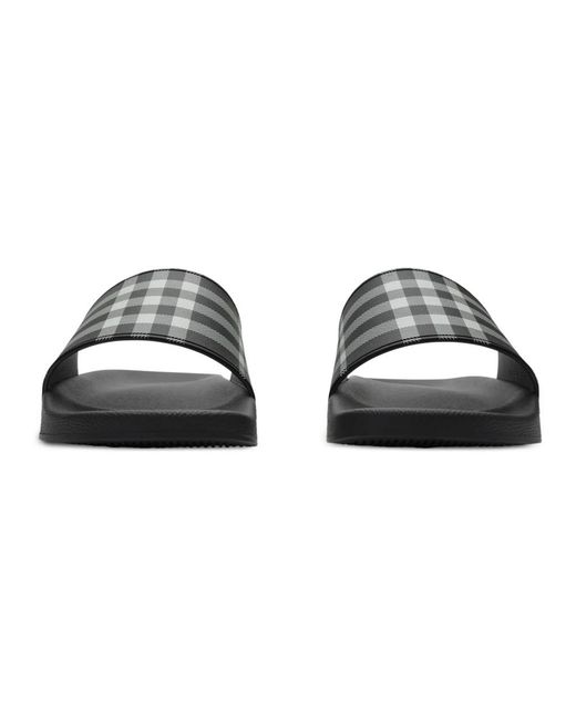 Burberry Black Sliders for men