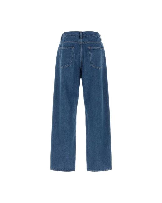 Jil Sander Blue Wide Jeans for men