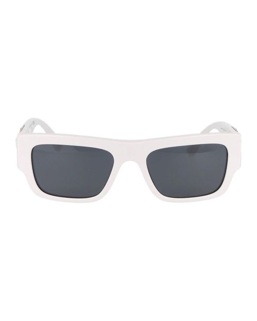 Versace White Sunglasses for men