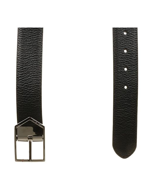 Belts Canali pour homme en coloris Black