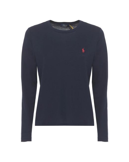 Ralph Lauren Blue Long Sleeve T-Shirts