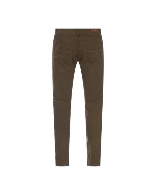 Dondup Brown Slim-Fit Jeans for men