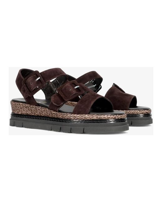 Luca Grossi Brown Wedges