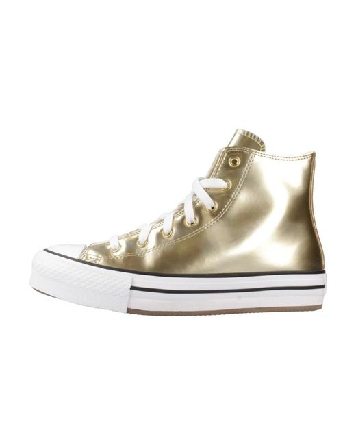 Converse Sneakers in het Metallic