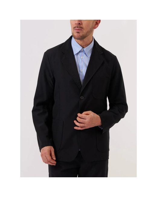 Universal Works Black Blazers for men