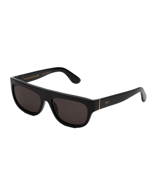 Sunglasses Retrosuperfuture de color Black