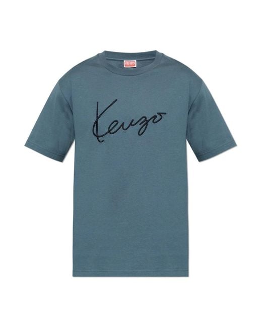 KENZO Blue T-Shirts for men