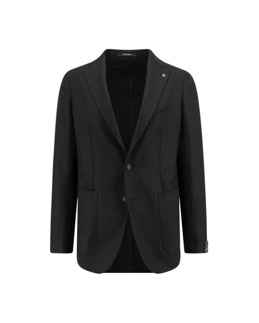 Blazers di Tagliatore in Black da Uomo