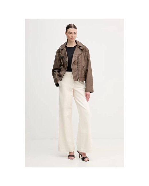 Light Jackets Guess de color Brown