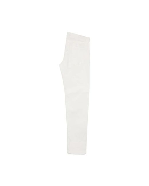 Roy Rogers White Slim-Fit Trousers for men