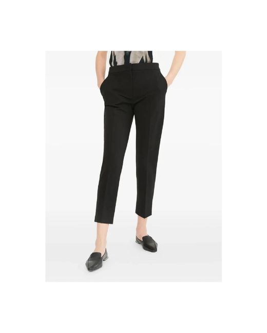 Max Mara Black Cropped Trousers