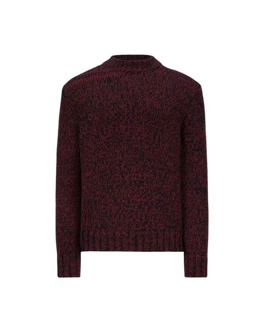 Moncler Farbblock Rundhals Pullover in Purple für Herren