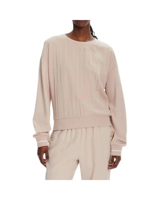 Liu Jo Natural Sweatshirts