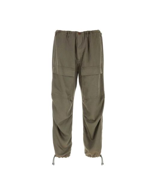 Magliano Green Wide Trousers for men