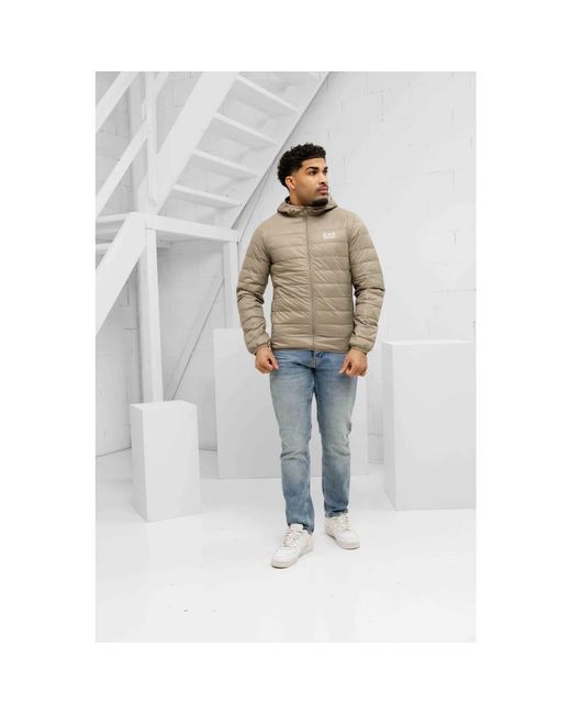 Emporio Armani Natural Winter Jackets for men