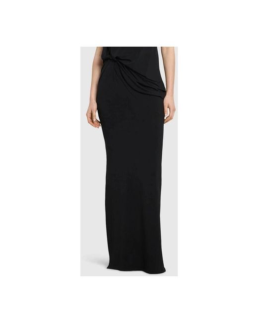 Maxi Skirts Jacquemus de color Black