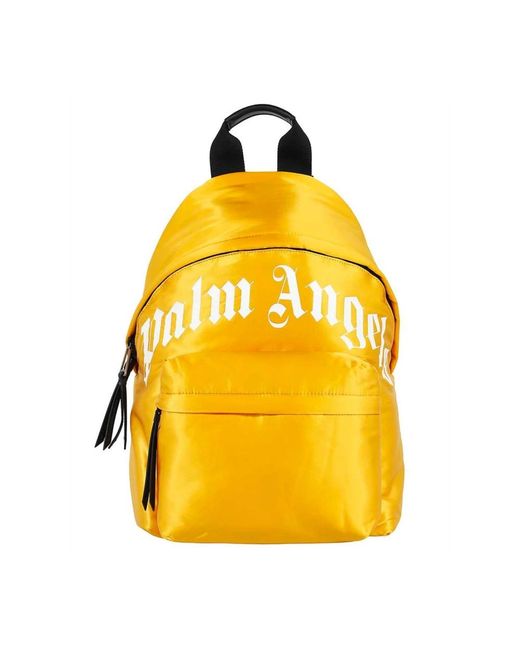 Palm Angels Yellow Backpacks for men