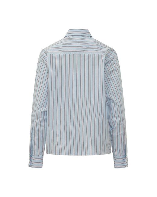 Shirts Des Phemmes de color Blue
