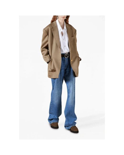 Gucci Brown Blazers