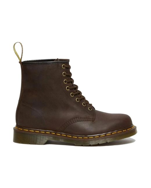 Dr. Martens Brown Lace-Up Boots for men