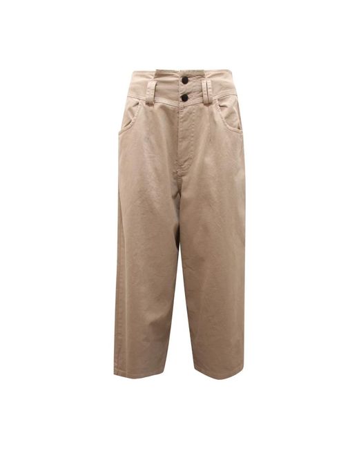 EMMA & GAIA Natural Wide Trousers