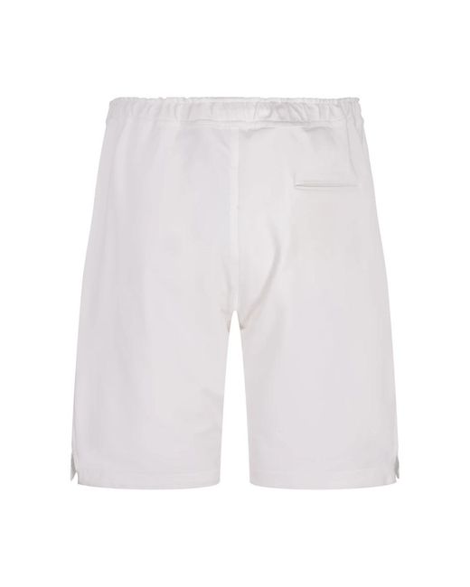 Kiton Blue Casual Shorts for men