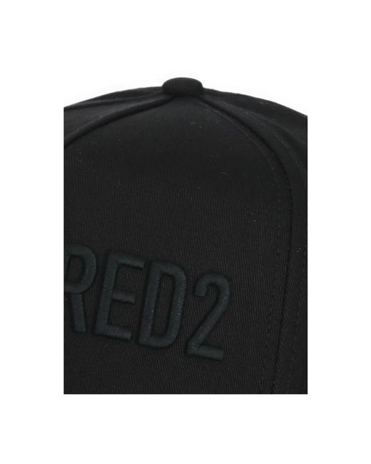 Caps di DSquared² in Black da Uomo