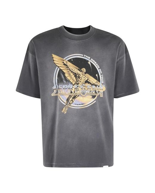 Represent Tops ,Grijs ,Golden Tour T-Shirt in het Gray voor heren