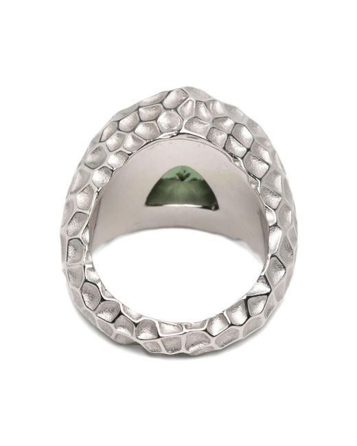 DARKAI Gray Rings for men