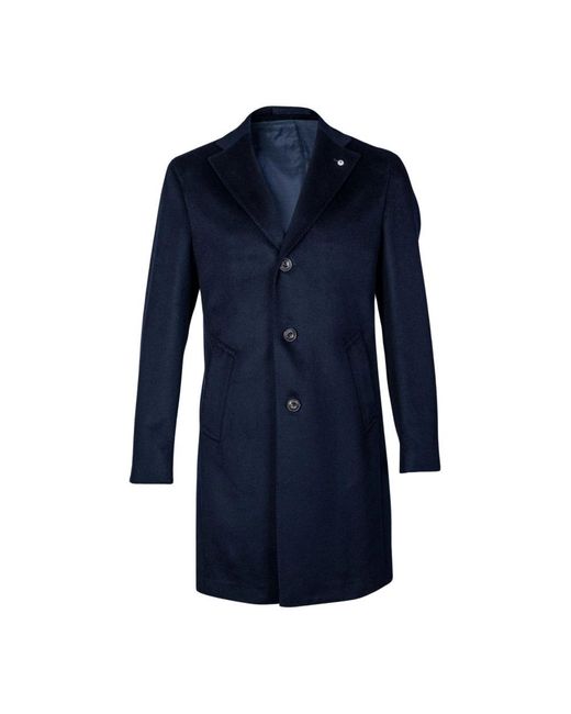 L.b.m. 1911 Blue Single-Breasted Coats for men