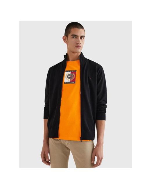 Tommy Hilfiger Zip-Throughs in het Black voor heren