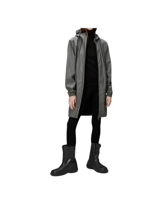 Rains Gray Rain Jackets