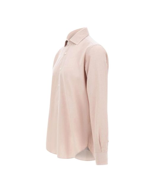 Eleventy Pink Casual Shirts for men