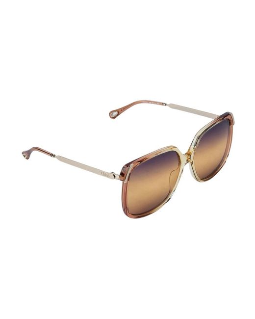 Sunglasses di Chloé in White